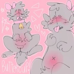 madness_combat fluffy_grunt weirdpuppy feral animal_genitalia animal_pussy pacifier