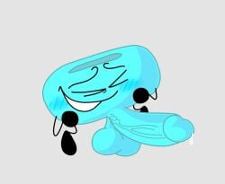 balls ballsack battle_for_dream_island battle_for_dream_island_again bfb bfdi bfdia bracelety_(bfdi) object_shows penis precum thatboringfellow veiny_penis