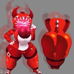 1girls ass boob_squish boob_window breasts butt_focus cleavage drako_veeronica forsaken_(roblox) official_alternate_costume onesie padvohz roblox roblox_game robloxian robot robot_girl self_upload tagme thick_thighs tight_clothing tv_head veeronica