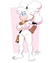 lanolin the sheep from sonic (series) by crakheaddd