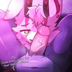 1:1 2026 akki_(arvo) anthro antlers arvo_(artist) bedroom_eyes big_ears bonnie_(fnaf) bright_light brown_antlers circumcised dialogue digital_drawing_(artwork) digital_media_(artwork) duo ear_piercing eyebrows first_person_view five_nights_at_freddy's fur gauged_ear genitals hair heart_eyes heart_symbol hi_res holding_belly holding_leg horn imminent_fellatio imminent_oral inner_ear_fluff inside jackalope lagomorph leporid looking_at_viewer male male/male mammal markings narrowed_eyes open_mouth penis penis_on_face piercing pink_body pink_fur pink_hair purple_body purple_fur purple_light rabbit red_body red_eyebrows red_eyes red_fur red_inner_ear_fluff red_nose ring_piercing scottgames seductive smile striped_markings stripes text thick_penis tuft vein veiny_penis white_body white_fur white_inner_ear