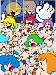 blue sprixie princess from mario (series) by toni oni