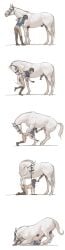 1animal 1girl 1girls 1horse 2d animal_genitalia bestiality blonde_hair cleaning cum cum_drinking cum_dripping_from_mouth dominant_feral enjoying_rape equine equine_penis fellatio female female_on_feral femsub feral feral_dominating_human feral_on_female feral_on_human forced forced_bestiality forced_oral getting_erect half_erect horse horse_penis horsecock human_female human_on_feral imminent_bestiality interspecies jockey oral pale-skinned_female po-ar rape raped_by_animal small_breasts submissive_human sucking_tip zoophilia