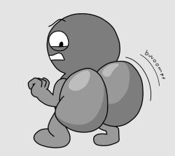 battle_for_dream_island battle_for_dream_island_again bfdi bfdia bfb object_shows ass ass_focus algebralien eight_(bfb) thatboringfellow