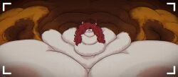 anthro anthro_female anthro_focus anthro_only ass bbw big_ass big_breasts blob breasts bubble_ass bubble_butt cleavage female furry huge_ass huge_breasts maple_(mexifurfoof) mexifurfoof nipples overweight ssbbw thick_thighs weight_gain wide_hips
