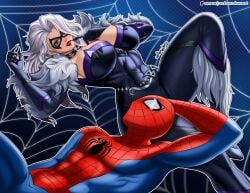 1boy 1girls 2026 abs alluring alternate_version_available athletic athletic_male big_breasts big_thighs black_cat_(marvel) black_cat_(marvel_rivals) black_gloves blonde blonde-haired_female blonde_female blonde_hair blonde_hair_female blush bodysuit boots breasts bursting_breasts cat catgirl clothed couple couple_(romantic) couples curvaceous curvaceous_body curvaceous_female curvaceous_figure curvaceous_hips curvy curvy_body curvy_female curvy_figure curvy_hips domino_mask enticing erotic eyemask felicia_hardy female female_focus fit fit_body fit_female front_view full_lips fur fur_clothing gloves gorgeous green_eyes hips hourglass_figure huge_breasts human human_female large_breasts latex latex_bodysuit latex_clothing latex_suit legs light-skin light-skinned_female light_skin lips lipstick long_hair long_nails looking_at_partner lying lying_on_back male marvel marvel_comics marvel_rivals mask masked masked_female masked_male massive_breasts nails necklace pale-skinned_female pale_skin peter_parker posing posing_for_the_partner red_lips red_lipstick relaxed relaxing romantic romantic_couple seductive seductive_look senbonzakuraart skin_tight slim_waist spider-man spider-man_(series) spider_web submissive submissive_female superhero superhero_couple superheroine teasing teasing_partner temptation tempting thick thick_breasts thick_hips thick_legs thick_thighs thief thighs tight_bodysuit tight_clothes tight_clothing trapped voluptuous voluptuous_female waist web white_hair wide_hips
