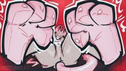 16:9 4_toes absurd_res ambiguous_gender anthro dizzymilky feet feet_up foot_fetish foot_focus hi_res looking_at_viewer mammal murid murine paws pink_feet rat rodent solo toes widescreen