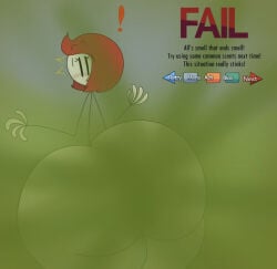 1girls 2022 ass ass_focus big_ass bubble_ass bubble_butt butt_cheeks ellie_rose fart fart_fetish farting female female_only henry_stickmin_(game) hyper hyper_ass hyper_butt memphisdx red_hair stick_figure stickwoman surprised surprised_expression surprised_face thick thick_ass