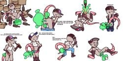 2026 absurd_res alcohol alcohol_enema american_opossum anal anal_launching anal_penetration angry annoyed anthro anus ball_in_ass barefoot baseball beer beer_bottle belly belly_overhang beverage black_body black_ears black_eyes black_fur blue_baseball_cap blue_bottomwear blue_clothing blue_jeans blue_pants blue_suspenders bodily_fluids boofing bottle bottle_in_ass bottle_insertion bottomless bottomwear bottomwear_down box bra bra_only breasts butt butt_cleavage butt_flap cardboard cardboard_box casual_exposure cleavage clothed clothing confederate_flag confederate_flag_clothing confederate_states_of_america container covering covering_crotch covering_vulva denim denim_bottomwear denim_clothing dialogue drooling empty_bottle english_text eyes_closed fart fart_cloud farting_at_viewer feet female female_farting fur genitals green_fart_cloud grey_baseball_cap grey_body grey_fur hi_res high-angle_view insult insulting_viewer jeans kneeling leaning leaning_forward looking_back lying mammal marsupial mooning motion_lines muffin_top multicolored_body multicolored_fur multiple_images navel object_between_buttocks offscreen_character on_back open_mouth panties pants pants_down pantsless partially_clothed penetration pink_fingers pink_nose pink_tail pink_toes raised_tail rear_view saliva sharp_teeth shirt simple_background sleeping smokey_the_menish soles solo spread_legs spreading surprised suspenders sweat sweatdrop sweaty_butt tail talking_to_another talking_to_viewer tank_top teeth text tools toothy_grin topwear two_tone_body two_tone_fur underwear underwear_only upside_down vulva whiskers white_background white_bra white_clothing white_shirt white_tank_top white_topwear white_underwear wrench