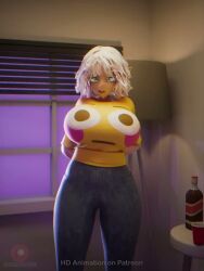 3d 3d_animation animated breast_expansion elf elf_ears elf_female female sound tagme video