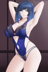 yelan (genshin impact) from genshin impact by aslindsamure
