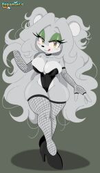 fan character from sonic (series) by pepamintop