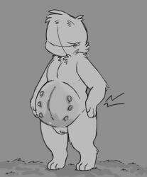 animal_genitalia anthro crying cub d1ctatordevil fluffy_grunt madness_combat pregnant pregnant_female tears