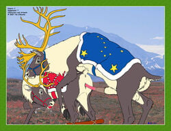 2007 alaskan_flag anatomically_correct anatomically_correct_anus anatomically_correct_genitalia anatomically_correct_penis anatomically_correct_pussy animal_anus animal_genitalia animal_penis animal_pussy anus bondage cervine cervine_anus cervine_genitalia cervine_penis cervine_pussy crying deer female feral fur genitals hooves male penis pussy rape reindeer straight tim_o'rourke vaginal_penetration year