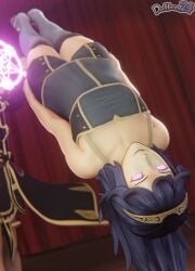 1girls 3d bare_arms bare_shoulders blue_hair breasts collarbone curtains dochaunt24 female female_only femsub glowing glowing_eyes grin hand_up happy_sub indoors long_hair lucina_(fire_emblem) magic magic_circle magic_show mind_control pink_eyes robe robin_(fire_emblem) robin_(fire_emblem)_(female) shoulders small_breasts solo_focus tiara unaware upside-down
