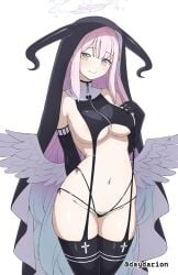 1girls 2d 2d_(artwork) 2d_artwork adult adult_female arm_behind_back bare_belly bare_hips bare_midriff bare_navel bare_shoulders bare_skin belly belly_button big_boobs big_breasts black_elbow_gloves black_gloves black_legwear black_long_gloves black_panties black_stockings black_thigh_highs black_thighhighs black_thong black_underwear blue_archive breasts brown-eyed_female brown_eyes busty busty_female busty_girl closed_mouth_smile curvaceous curvaceous_body curvaceous_female curvaceous_figure curvaceous_hips curvaceous_teenager curvy curvy_body curvy_female curvy_figure curvy_hips curvy_teen dayyo_(daydarion/day-chan) digital digital_art digital_drawing digital_drawing_(artwork) digital_media digital_media_(artwork) drawing elbow_gloves exposed exposed_belly exposed_hips exposed_midriff exposed_navel exposed_shoulders exposed_skin eyebrows_visible_through_hair female female_only fingers gloves groin half_naked half_nude hand_behind_back hand_on_breast hand_on_chest hand_on_own_breast hand_on_own_chest head_tilt hourglass_figure inframammary_fold inguinal_crease inguinal_ligament large_boobs large_breasts lean_figure legs_closed legs_together legwear light-skinned_female light_skin light_smile long_gloves long_hair looking_at_viewer mature mature_female midriff mika_(blue_archive) misono_mika naked naked_female naked_woman narrow_waist navel nude nude_female nudity panties partially_undressed pink-eyed_female pink_eyes posing posing_for_the_viewer posing_naked posing_nude semi_nude shoulders simple_background skindentation slender_body slender_waist slight_smile slim_female slim_waist smile smiley_face smiling smiling_at_viewer solo standing stockings tea_party_(blue_archive) thick_thighs thigh_highs thighhighs thighs thighs_together thong tilted_head touching_breast touching_chest trinity_general_school_student underboob underwear upper_body veil white_background wide_hips wings