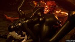 1girl1futa 3d 3d_animation 3d_render anilingus animated artist_name ass_worship balls_sucking balls_worship blender blood_elf close-up cum cum_on_face cum_on_self dark_skin draenei equine_penis female_rimming_futa futa_on_female futanari huge_ass indoors lady_liadrin large_breasts masturbation nude nude_female nude_futa oral pov red_hair rimming rimming_futa smeshher sound sound_effects tagme thick_thighs video voice_acted white_hair world_of_warcraft