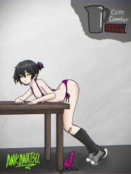 1girls anal ass ass_grab awikawatsu balls bikini black_hair breasts creampie cum cum_drip cum_in_pussy cum_inside cumshot defeated defeated_heroine dildo dominant_male dripping dripping_cum faceless_male gangbang group group_sex interracial multiple_males multiple_penises nipples nude nude_female older_male older_male_and_younger_female original_character panties penis penis_in_pussy penis_size_difference piercing piercings restrained running_a_train size_difference small_breasts sneakers standing submissive submissive_female swimsuit taking_turns teamwork ugly_bastard used used_as_an_object used_like_a_toy waiting waiting_for_turn x-ray yellow_eyes younger_female
