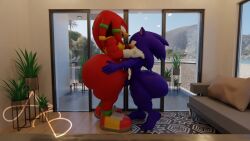 2boys 3d ass big_ass big_butt blender echidna femboy gay grabbing_ass hedgehog huge_ass huge_butt knuckles_the_echidna large_ass large_butt male_only relationship sonic_(series) sonic_the_hedgehog sonic_the_hedgehog_(series) wholesome