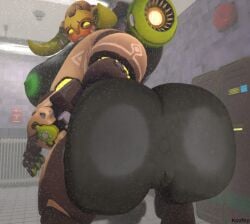 1girls 2022 3d 3d_(artwork) adorable armor ass ass_clapping ass_jiggle big_ass big_butt blizzard_entertainment bouncing_ass bouncing_butt breath butt_jiggle cute cute_face digital_media_(artwork) female female_only genitals horn huge_ass huge_butt jiggling machine metal omnic orisa overwatch panting pussy rear_view robot slow_motion solo solo_female synthetic taur thick_thighs twerking vagina video_games wide_hips yellow_eyes