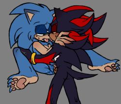 anthro cuntboy femboy intersex male meowwabae penis popc0rn_cat pussy shadow_the_hedgehog sonadow sonic_(series) sonic_the_hedgehog vagina vaginal_sex