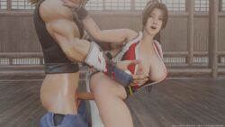 3d 3d_(artwork) andy_bogard animated big_ass big_breasts big_butt blender blender_(software) breasts brown_hair bubble_ass bubble_butt busty butt canon_couple couple curvy cute doggy_style enjoying excited fatal_fury grabbing_breasts green_eyes happy hourglass_figure interracial king_of_fighters large_breasts long_hair looking_pleasured mai_shiranui pink_nipples pleasure_face ponytail romantic romantic_couple savagecabbage seductive seductive_look sensual smile snk sound tagme thick thick_ass thick_thighs vaginal vaginal_penetration vaginal_sex video voice_acted wide_hips