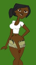 1futa australian big_penis black_hair clothed clothing dark-skinned_female dark-skinned_futanari dark_skin flaccid fresh_tv futa_only futanari human jasmine_(tdi) mostly_clothed penis solo solo_female solo_futa source_request standing teletoon tjlive5 total_drama:_pahkitew_island total_drama_island