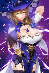 lisa (genshin impact) from genshin impact by easonx