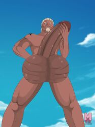 big_balls big_penis dark-skinned_male huge_balls huge_cock huge_testicles male_only masterhookhentai naruto naruto_(series) naruto_shippuden only_male point_of_view pov raikage