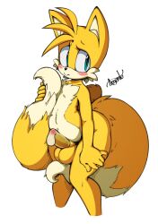 2021 5_fingers anthro argento balls blush canid canine colored condom cum erection femboy filled_condom fingers fox fur furry furry_only genitals girly goldsden hi_res male male_only mammal nude penis sega sexual_barrier_device signature simple_background smile solo sonic_(series) sonic_the_hedgehog_(series) tail tails tails_the_fox twink video_games wearing_condom white_background