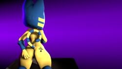 3d 3d_(artwork) 3d_model animal_crossing animal_humanoid ankha ankha_(animal_crossing) ankha_(hazeker) anthro big_breasts blue_hair breasts cat_humanoid digital_media_(artwork) doubutsu_no_mori egyptian felid felid_humanoid feline feline_humanoid felis female fur genitals hair hazeker hi_res huge_breasts humanoid mammal mammal_humanoid nairu_(doubutsu_no_mori) nintendo nipples nude pussy simple_background solo the_numb_skull video_games yellow_body