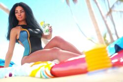 beach drink female floatie mbirdcz solo swimsuit