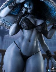 1girls 3d 3d_(artwork) breasts curvaceous curvy curvy_body curvy_female curvy_figure curvy_hips elden_ring female fromsoftware large_breasts nixmare_(artist) ranni_the_witch solo solo_female thick_hips thick_legs thick_lips thick_thighs thighs voluptuous wide_hips