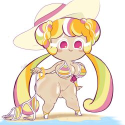 rainbow sherbet cookie from cookie run by rexoacrylla