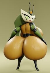 1girls 3d 3d_model ai ai_generated alien_robot big_ass big_breasts big_butt female female_focus female_only green_body milf my_life_as_a_teenage_robot queen_vexus robot robot_girl robot_humanoid simple_background solo solo_female tagme thicc thick_ass thick_legs thick_thighs vexus villainess voluptuous voluptuous_body vulkyasha_(style) yellow_body