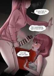 1futa 1girls 2d 2d_(artwork) female futanari pigkaboo tagme