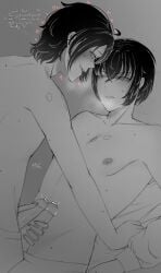2boys adult adult_male adults age_difference bite bite_mark_on_breast bite_mark_on_neck bite_mark_on_shoulder bite_marks black_hair blush blush_lines blushed_face blushing_at_partner blushing_male blushing_profusely breath breath_cloud breathing clothed clothes clothes_pull clothing desperate desperation dirty_talk english english_text father father_and_child father_and_son frottage frotting gay gay_incest gay_male gay_sex grabbing grabbing_penis half-dressed half_dressed half_naked half_nude hand_on_penis handjob heart heart-shaped_pupils heart_eyes heart_symbol hearts_around_head horny horny_face horny_male incest incest_(lore) incestuous looking_at_another looking_at_partner looking_at_penis looking_down looking_pleasured love lovers loving_gaze loving_it lying male male/male male_only masturbating masturbation melisaeva12 mole mole_on_breast mole_on_cheek mole_under_eye mutual_handjob mutual_masturbation mutual_orgasm needy obsessed original original_art original_artwork original_character original_characters parent parent_and_child penis penis_awe penis_grab penis_out pierced_ear pierced_ears piercing piercings precum precum_bubble precum_drip precum_on_penis smile smiley_face smiling smiling_at_another smiling_at_partner sweat sweatdrop sweating sweaty sweaty_body tagme text throbbing throbbing_penis tremble_spikes trembling underwear underwear_down voluptuous voluptuous_male