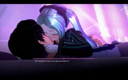1boy 1girls ahe_gao anal anal_sex anal_sex animated clothed_female clothed_male cum cum_in_ass cum_in_pussy cum_inside cumshot cybernetics cyberpunk:_edgerunners cyberpunk_2077 erect_penis female_on_top fingering fingering_ass fingering_pussy first_time_(anal_sex) fondling_breasts game gameplay_mechanics grabbing_breasts green_hair green_hair_female half-dressed half_naked_female hands_on_ass height_difference hentaudio kissing missionary_position my_hentai_fantasy naughty_capy nude_female nude_male penetration petite petite_body petite_female porn_with_plot rebecca_(edgerunners) sex shocked shocked_expression small_breasts sound sucking_nipples sweaty_body tagme tongue_out twintails video wanting_more