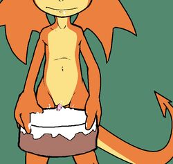 ambiguous_gender anthro blue_background cake cake_sex cuntboy darkdoomer digimon food food_play intersex patachu patamon penis sex simple_background