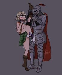 ashley_graham breasts forced knight monster monster_penis resident_evil_4 zombie