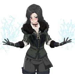 yennefer from the witcher (series) by oppaihobby