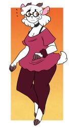 big_breasts breasts cleavage female furry huge_breasts nerdyreindeer tagme thick_thighs wide_hips