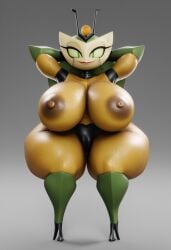 1girls 3d 3d_model ai ai_generated alien_robot big_ass big_breasts big_butt female female_focus female_only green_body milf my_life_as_a_teenage_robot queen_vexus robot robot_girl robot_humanoid simple_background solo solo_female tagme thicc thick_ass thick_legs thick_thighs vexus villainess voluptuous voluptuous_body vulkyasha_(style) yellow_body