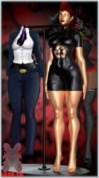 big_ass big_breasts bitchbot_(ibex) body_modification bodysuit corruption crimson_viper drone dronification ibex-cg ibex_(company) mind_break mind_control street_fighter street_fighter_6 street_fighter_v transformation