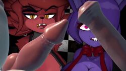 3d anus armwear bonfie bonnie_(fnaf) bunny_ears buttjob close-up deathclaw deathclaw_(vulgarvictor) digimon digimon_(species) fallout fallout_4 female fexa five_nights_at_freddy's fnaf foxy_(fnaf) freddy_(fnaf) furry futanari horns horsecock huge_breasts huge_cock humanoid_penis legs_up looking_at_viewer music open_mouth purple_body pussy red_body renamon scalie sloppydragons sound tagme tongue tongue_out video voice_acted vrchat yellow_body