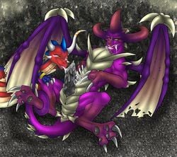 bracelet claws collar cum dragon erection fellatio female feral horns jewelry licking male malefor messy oral oral_sex penis purple red scalie sex shalonesk spyro_the_dragon straight tail tongue wings zonoya