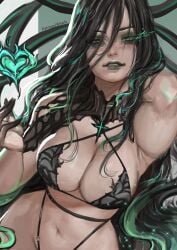 hela from marvel by whailsart