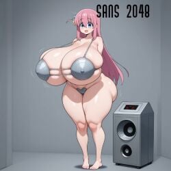 bimbo bocchi_the_rock! hitori_bocchi pink_hair tagme