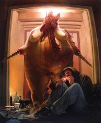2boys alcohol areolae balls drugs erect_nipples flaccid gore guro horror justin_kaufman male male_only male_with_male monster moobs morbidly_obese nightmare_fuel nipples nude overweight penis realistic small_balls small_penis smoking violence what