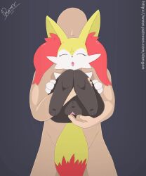 5:6 animated anthro ass big_butt bodily_fluids braixen closed_eyes dengon duo ejaculation embrace faceless_character faceless_male female finger_fuck fingering generation_6_pokemon genital_fluids hug human larger_male loop male male/female mammal nintendo pokémon_(species) pokemon pokemon_(species) pussy_ejaculation pussy_juice short_playtime simple_background size_difference smaller_female squirting thick_thighs vaginal_penetration video_games